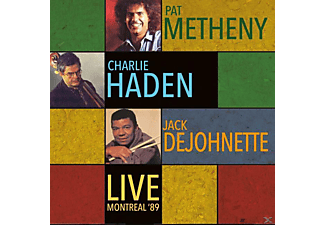 Pat Metheny, Charlie Haden, Jack DeJohnette - Live-Montreal 89  - (CD)