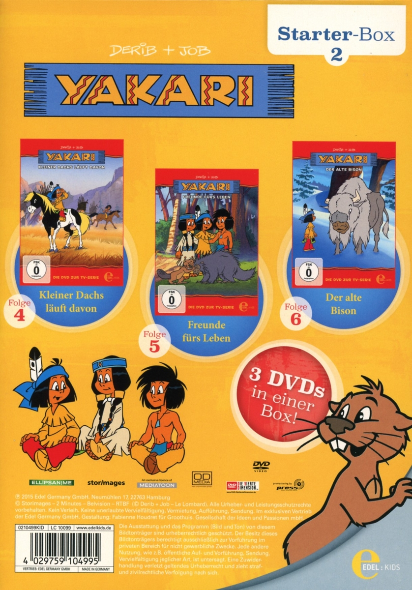 Yakari Starter-Box 2 DVD