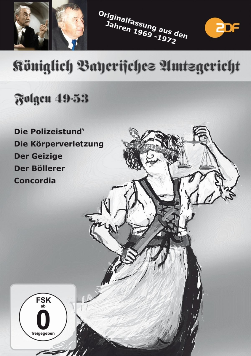 Folgen Amtsgericht Bayerisches DVD 49-53 Königlich