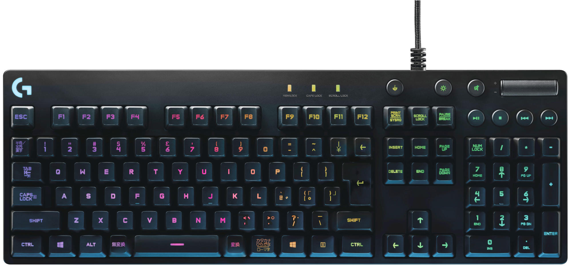 LOGITECH G810 Orion Spectrum Gaming-Tastatur inkl. Tom Clancys The Division Download-Code(920-008067)