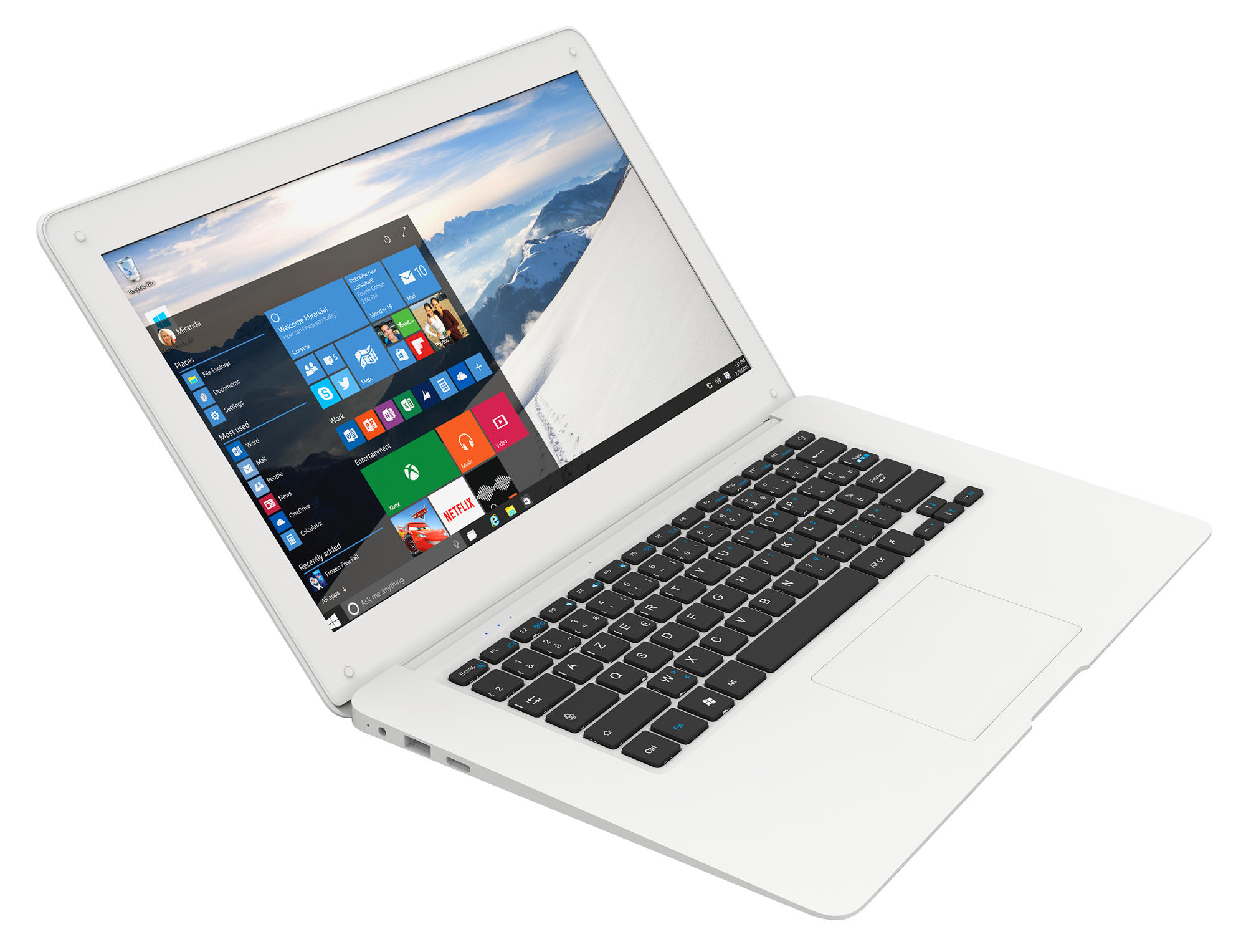 ARCHOS PC portable 140 Cesium Blanc Intel Atom Z3735F (503182)
