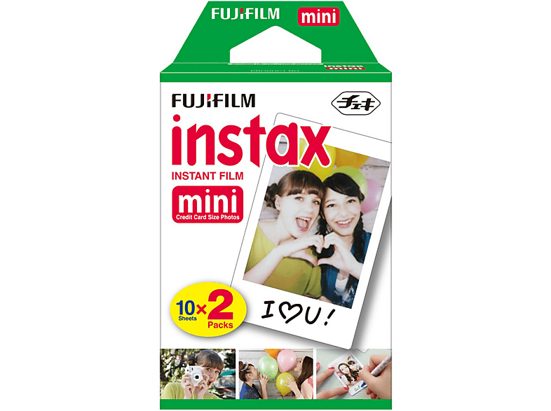 FUJI Instax Instant Film mini 54x86 mm 20 stuks (B12022)