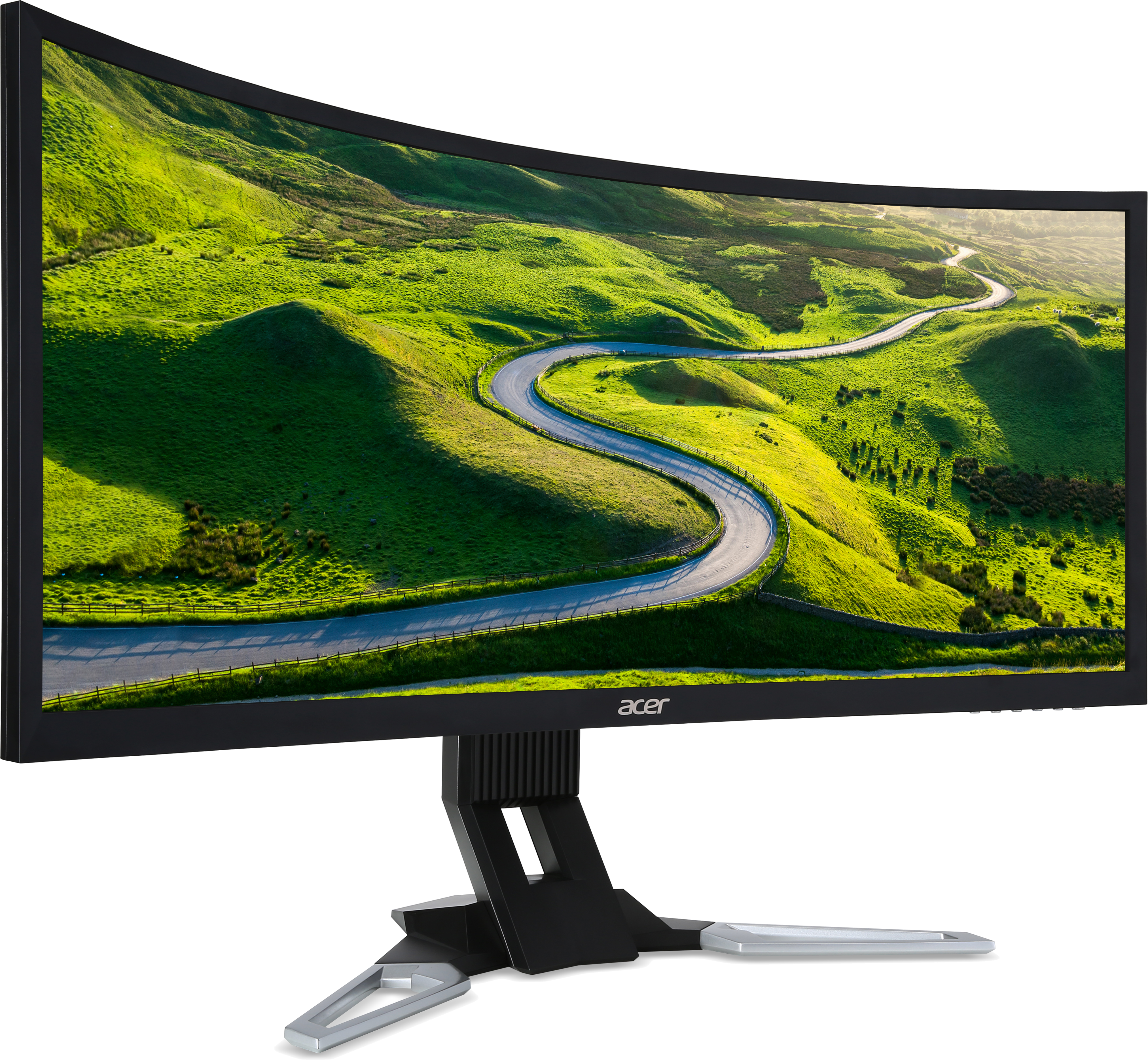 ACER Curved Monitor XZ350CU 35" (UM.CX0EE.001) 35 Zoll Gaming-Monitor, 4 ms Reaktionszeit, 300 cd/m², Schwarz