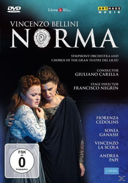 - VARIOUS, - (DVD) Carella/Cedolins/Ganassi Norma