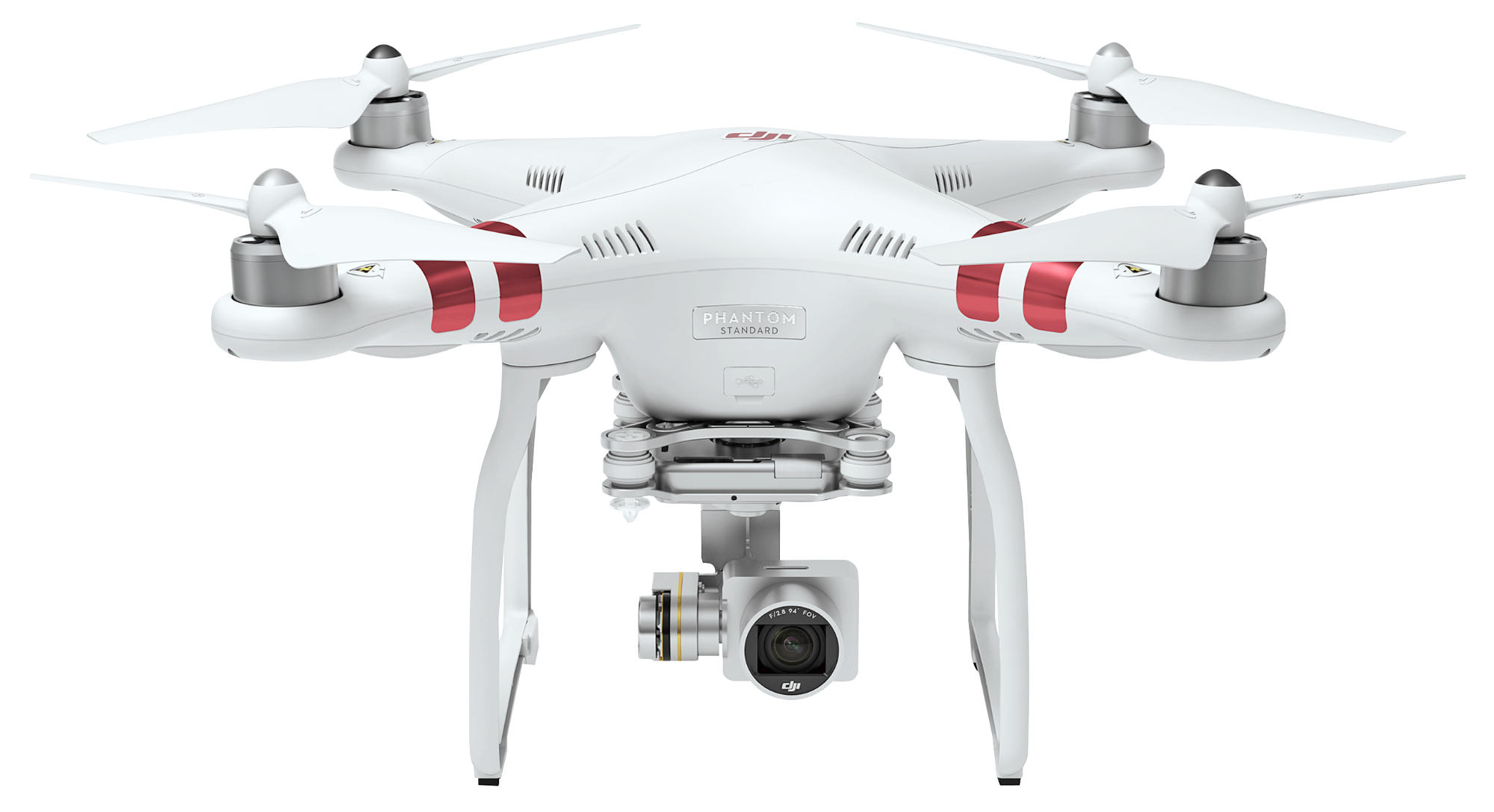 Dron - DJI Phantom 3 Standard Cámara 2.7K, WiFi, Blanco