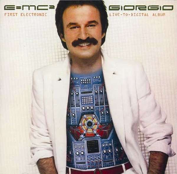 Giorgio album borítója. A férfi fehér dzsekit visel, és bajsza van.