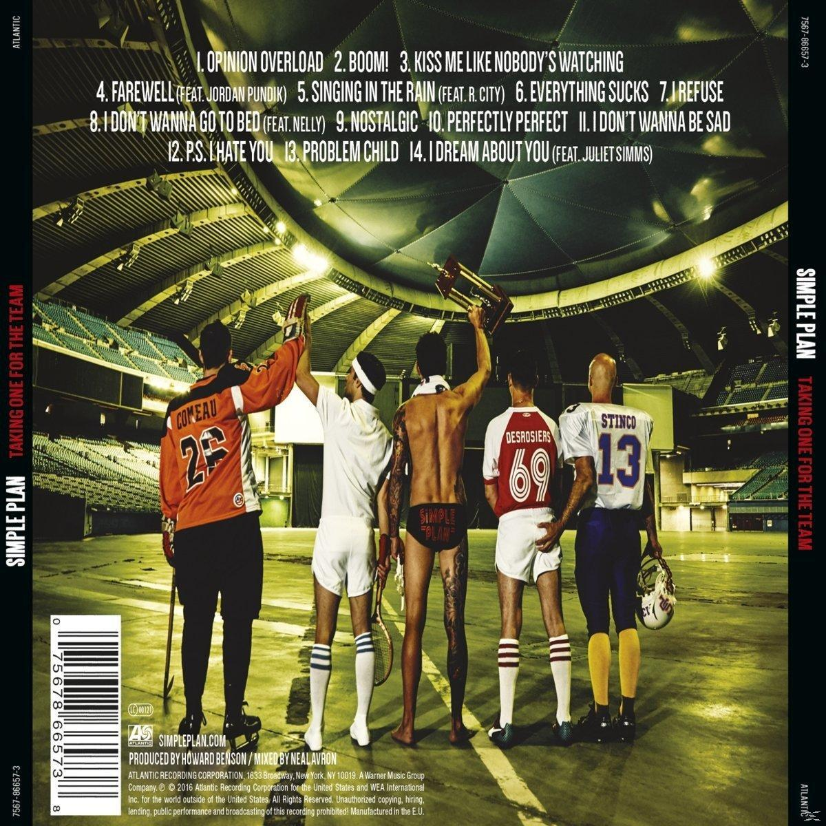 Simple Plan - Taking One For The Team  - (CD)