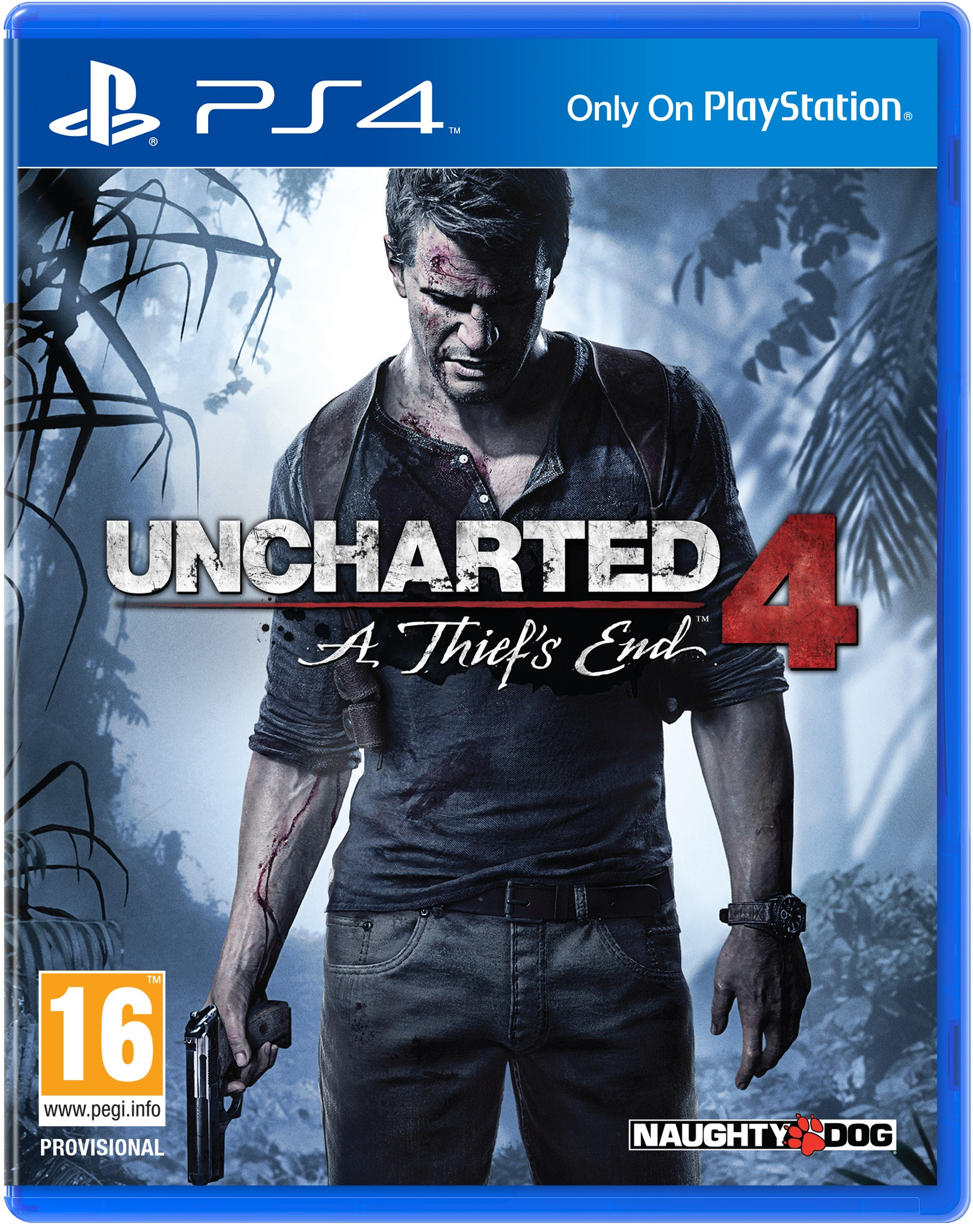 PLAYSTATION PS4 1 TB + Dualshock 4 controller + Uncharted 4: A Thief's End