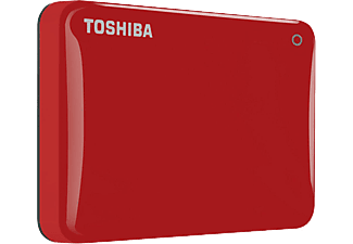 TOSHIBA HDTC810ER3AA Canvio Connect II 2.5 inç 1TB Kırmızı USB 3.0