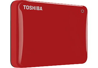 TOSHIBA HDTC820ER3CA Canvio Connect II 2.5'' 2TB Kırmızı USB 3.0 Outlet