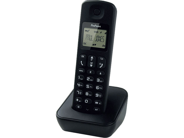 PROFOON Draadloze telefoon PDX-900 Zwart Mono