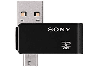 SONY Micro USB Çift Taraflı 32GB Android Uyumlu USB Bellek USM32SA2/B