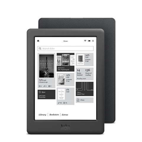 KOBO Glo Refurbished  2 GB WLAN eBook-Reader Schwarz