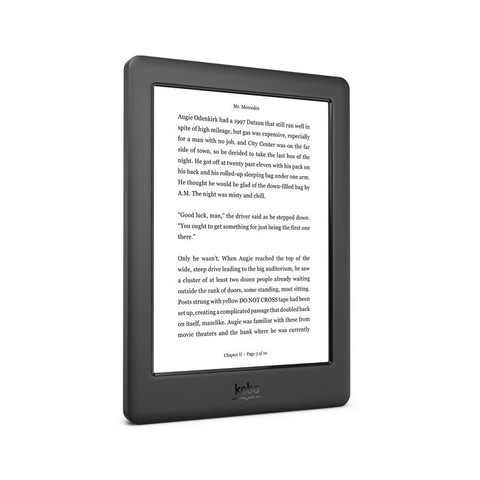 KOBO Glo Refurbished  2 GB WLAN eBook-Reader Schwarz