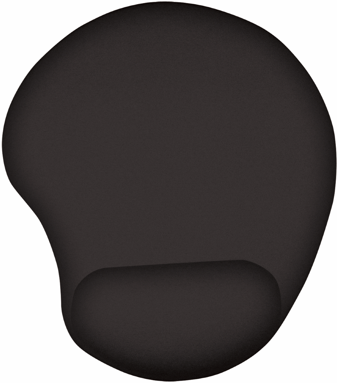 TRUST Tapis de souris en gel Bigfoot Noir (16977)