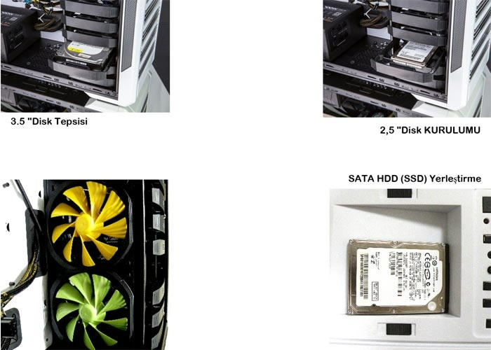XIGMATEK Tauro 700 W 80 Plus Siyah 16 cm Fanlı Beyaz ATX Kasa (CCM-38CWW-E71)