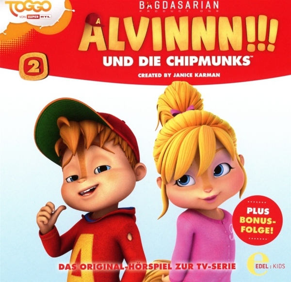 Alvinnn!!! Und Die Chipmunks - Wir (CD) Sind (2)Hsp.Z.Tv-Serie-Gemeinsam - Stark