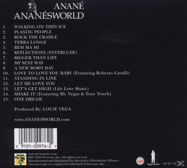 Anane (CD) - Ananesworld -