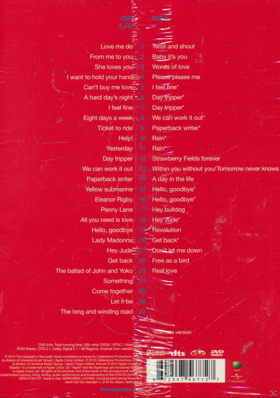 The Beatles - 1 (LTD Deluxe Edition CD+2DVD)  - (CD + DVD Video)