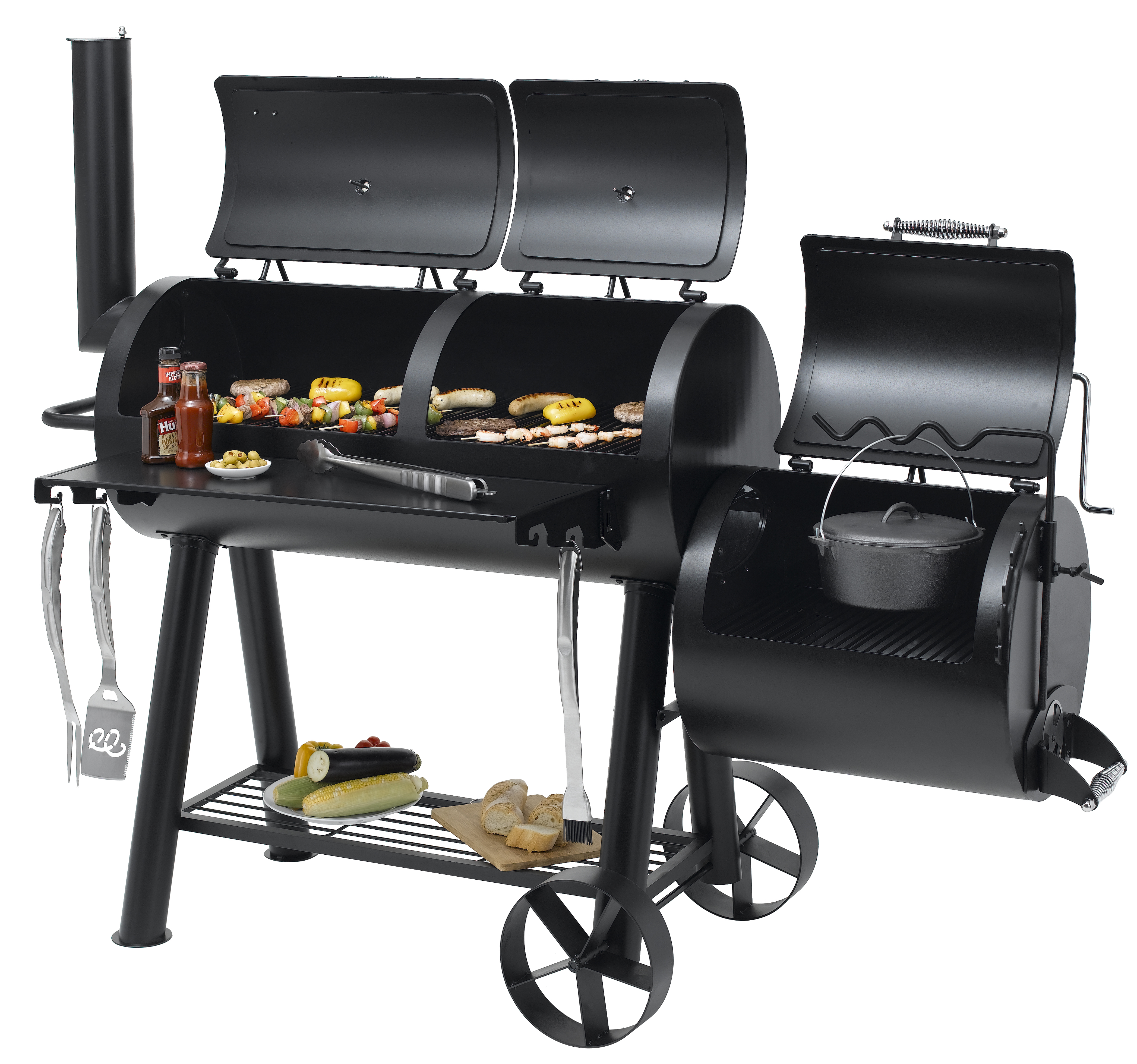 TEPRO 1146 Indianapolis Kohlegrill, Schwarz 