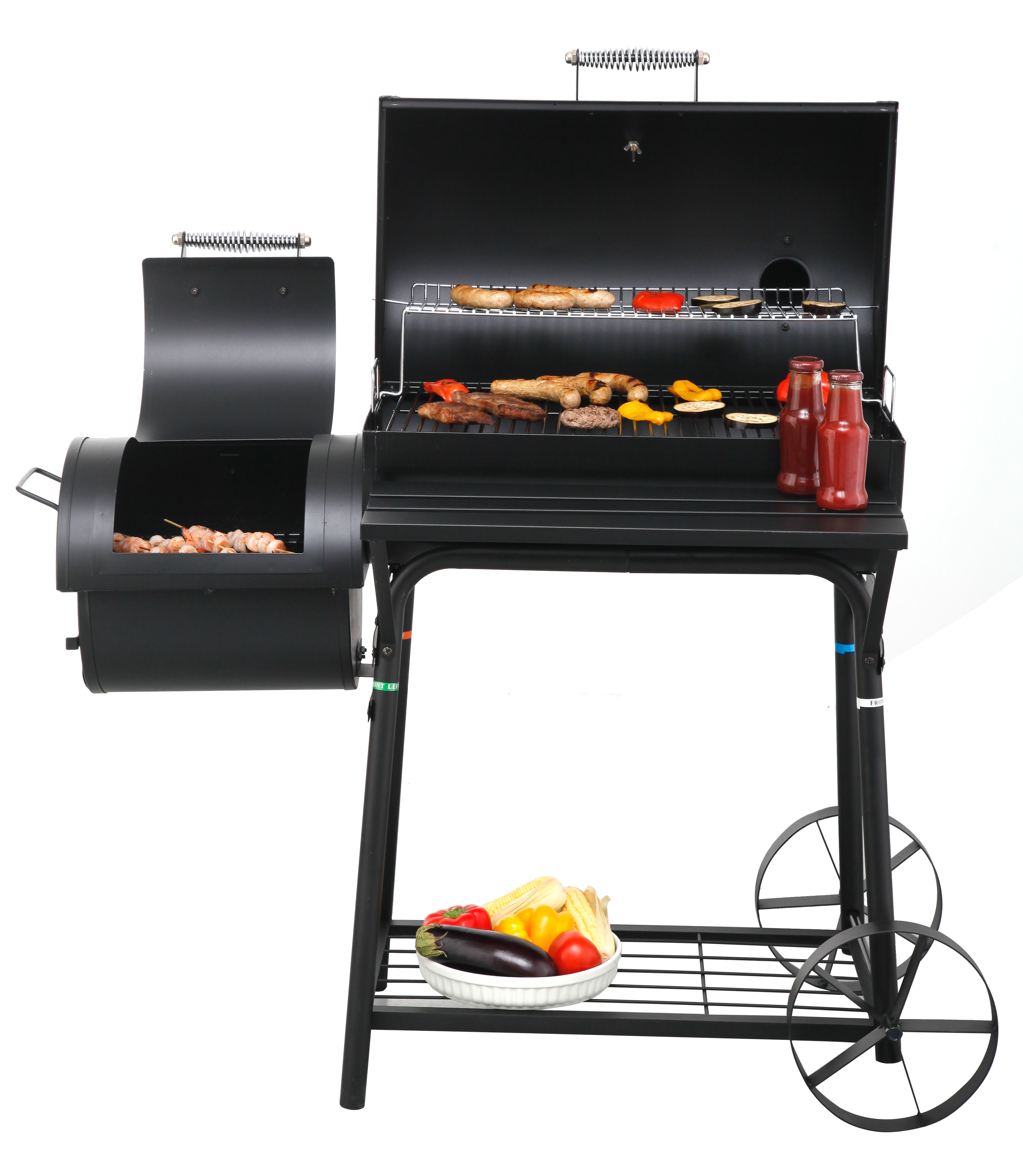 TEPRO 1067 Biloxi Kohlegrill, Schwarz 