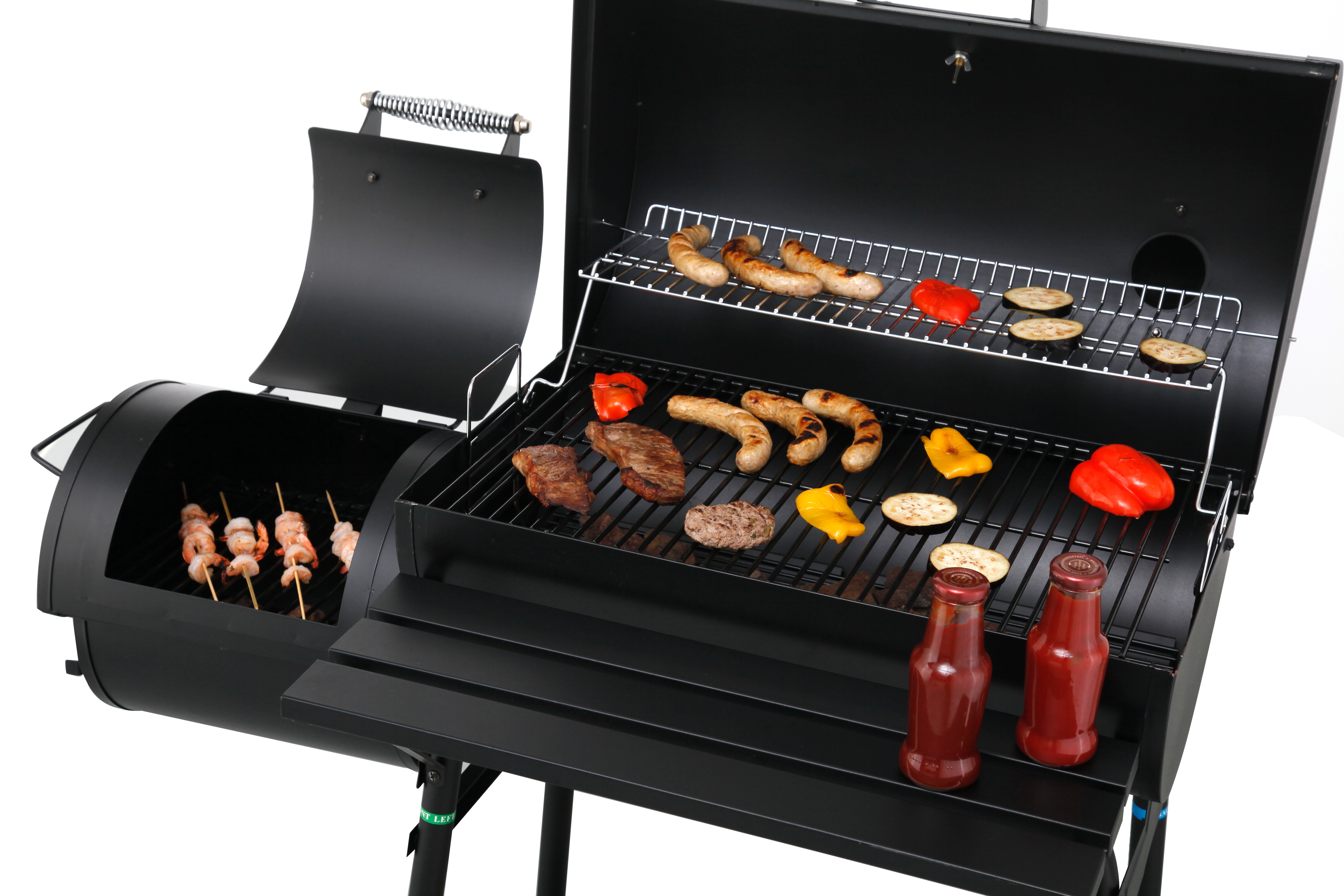 TEPRO 1067 Biloxi Kohlegrill, Schwarz 