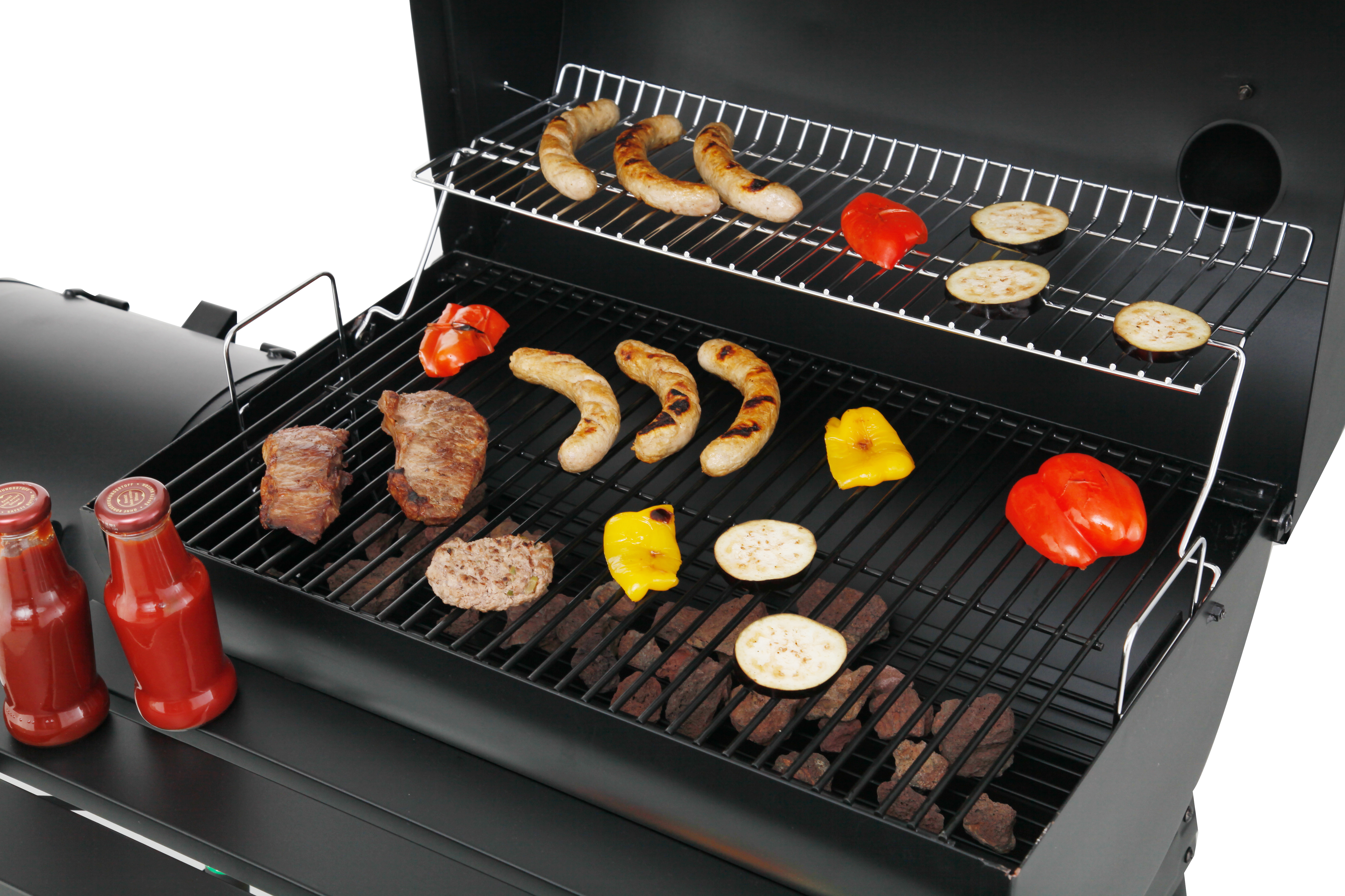 TEPRO 1067 Biloxi Kohlegrill, Schwarz 