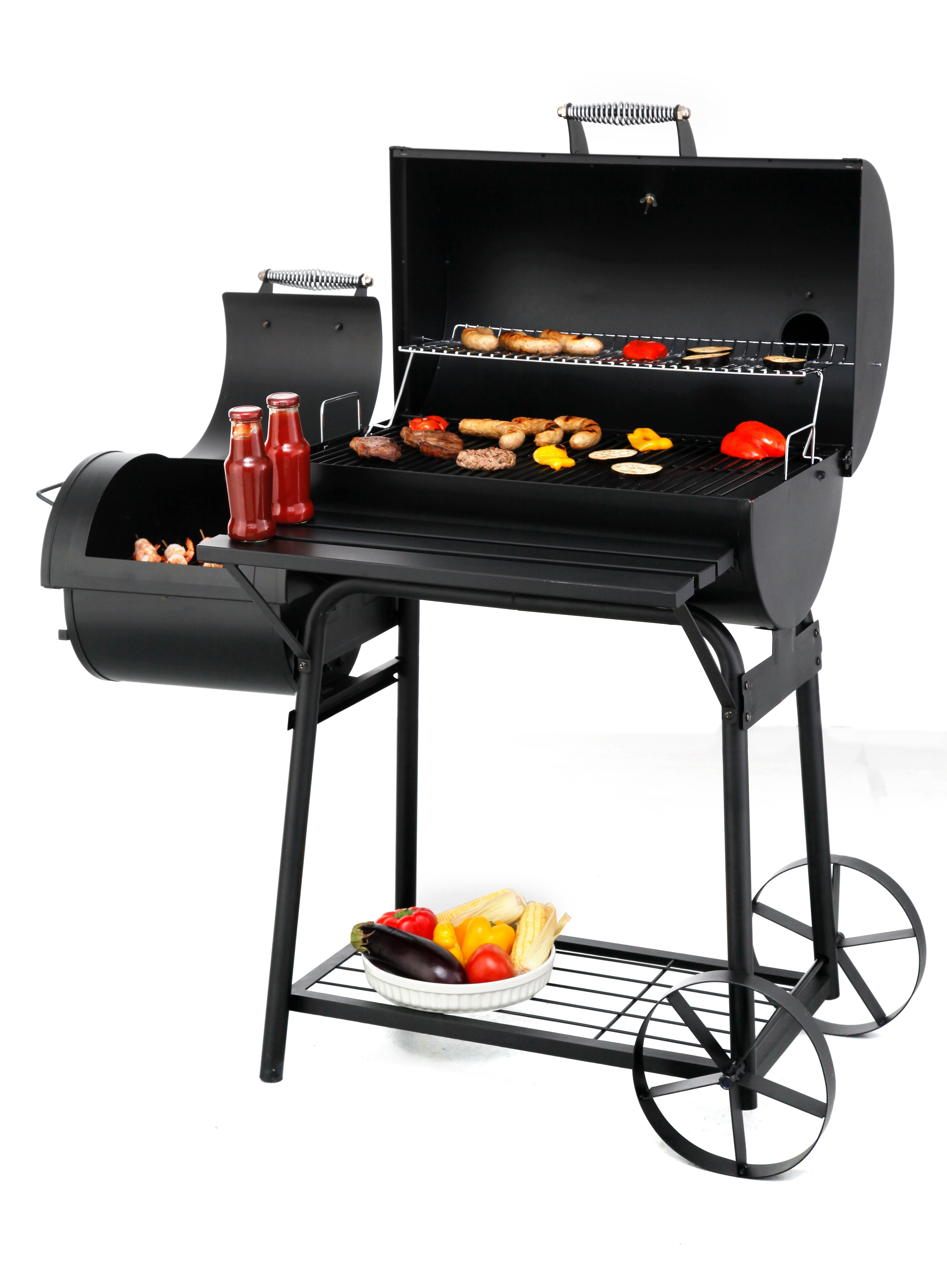 TEPRO 1067 Biloxi Kohlegrill, Schwarz 