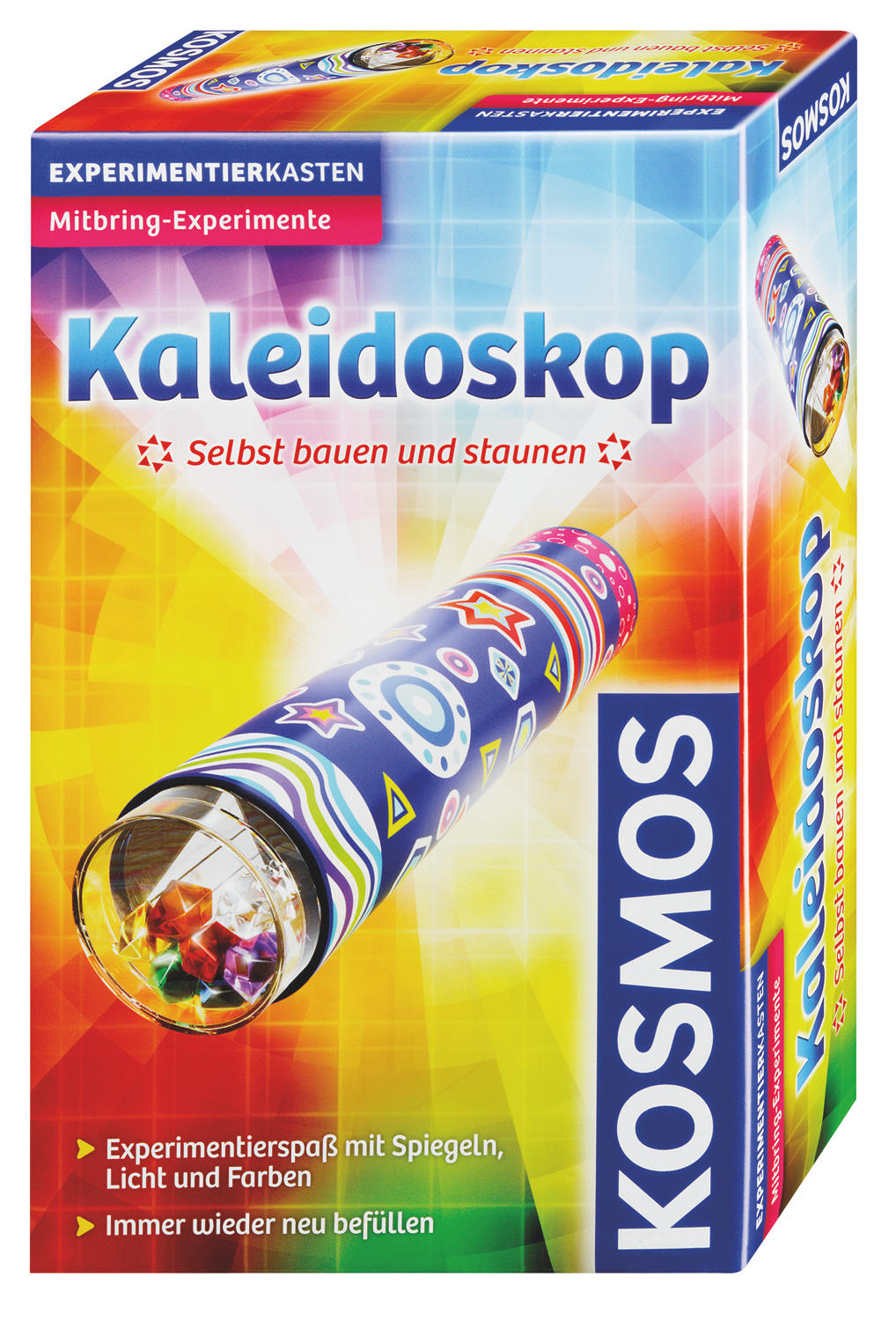 Mehrfarbig Kaleidoskop KOSMOS Mitbringexperiment,