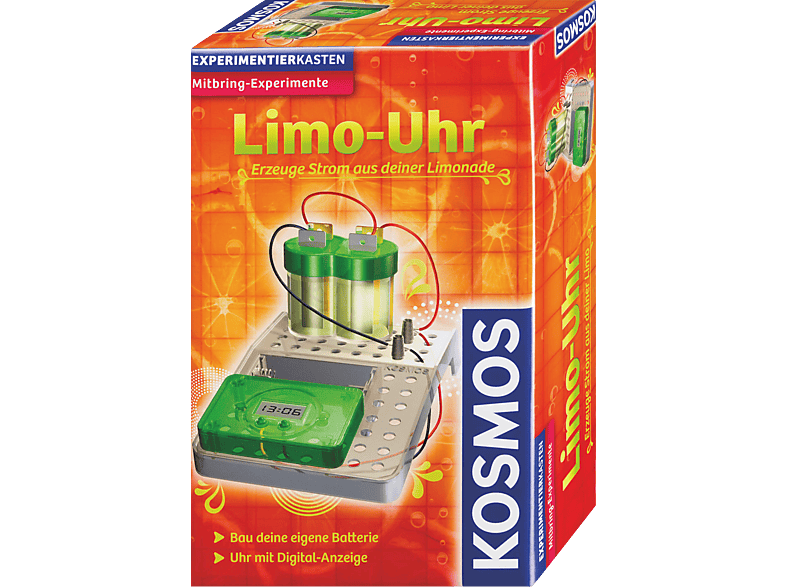 Mehrfarbig Mitbringspiel, Limo-Uhr KOSMOS