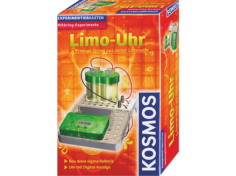 KOSMOS Limo-Uhr Mitbringspiel, Mehrfarbig