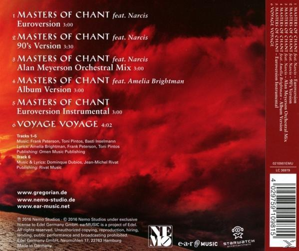Gregorian - Masters Of Chant  - (Maxi Single CD)