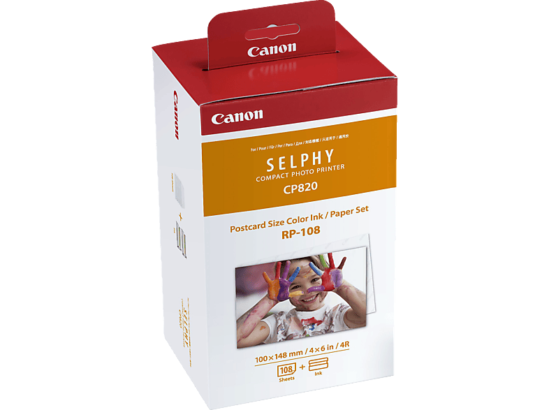 Canon Rp 108 Fotopapier 100 X 148 Mm 108 Blatt 2 Folien Sets Fotopapier Kaufen Saturn