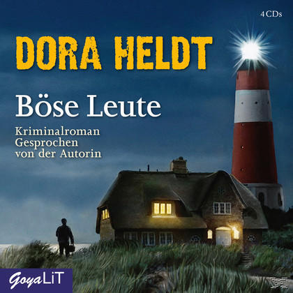 Dora Heldt Hörbuchcover. Leuchtturm und ein Haus im Hintergrund.