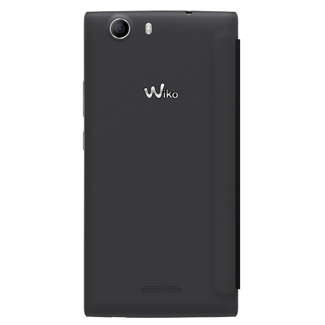 WIKO 94781, Bookcover, Wiko, Ridge 4G, Schwarz