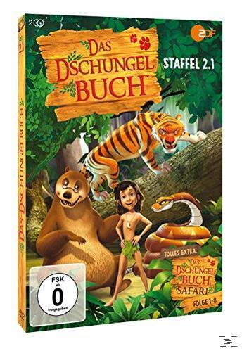 Das Dschungelbuch Staffel 2 - Vol.1 (Folge 53-70) + Bonus: Dschungelbuch-Safari (Folge 1-8) DVD