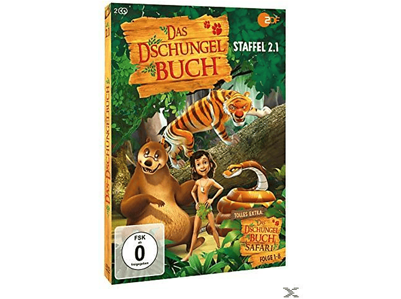Thumbnail - Das Dschungelbuch Staffel 2 - Vol.1 (Folge 53-70) + Bonus: Dschungelbuch-Safari 1-8) DVD