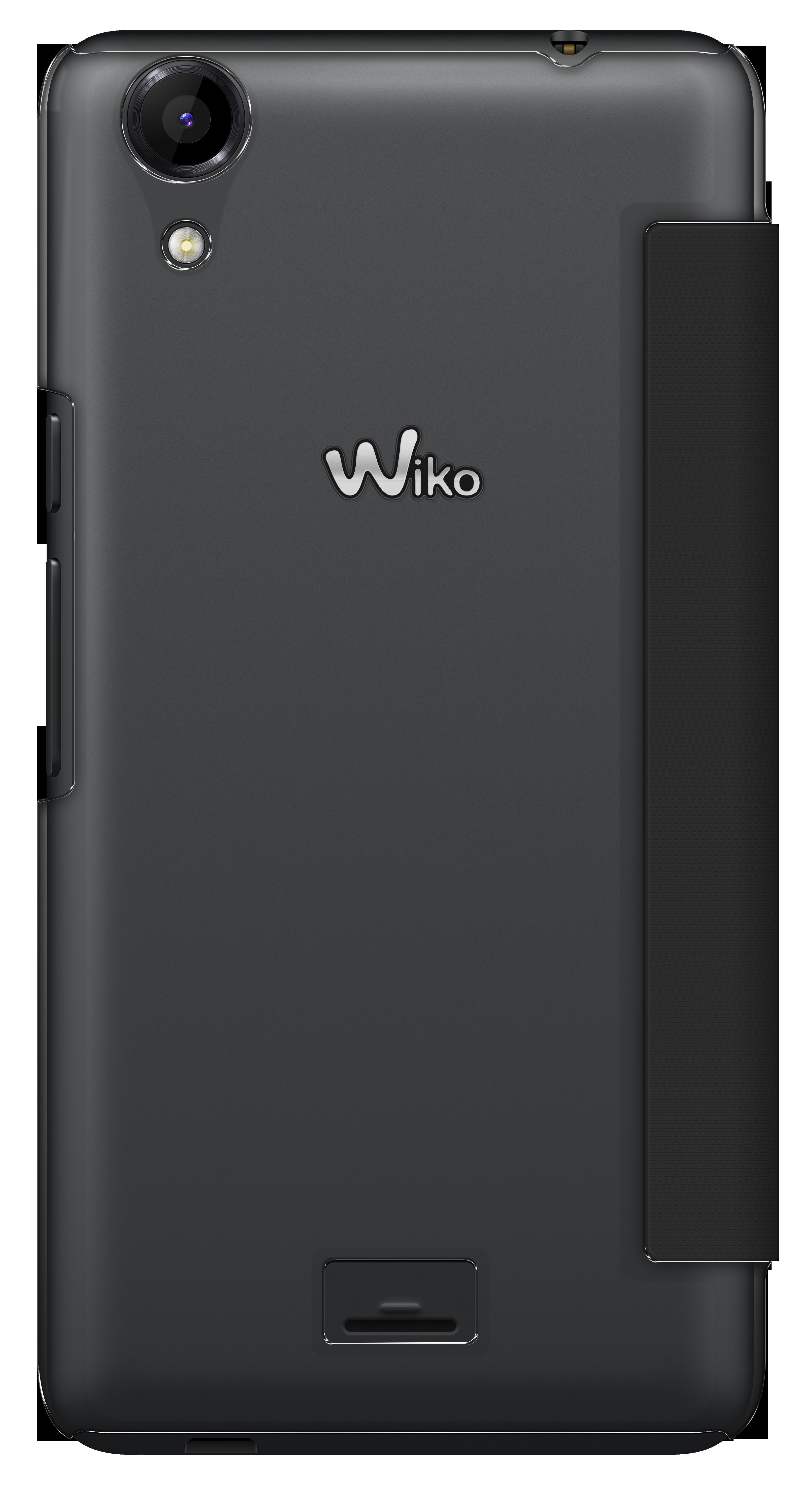 WIKO 95111, Bookcover, Wiko, Rainbow Up, Schwarz