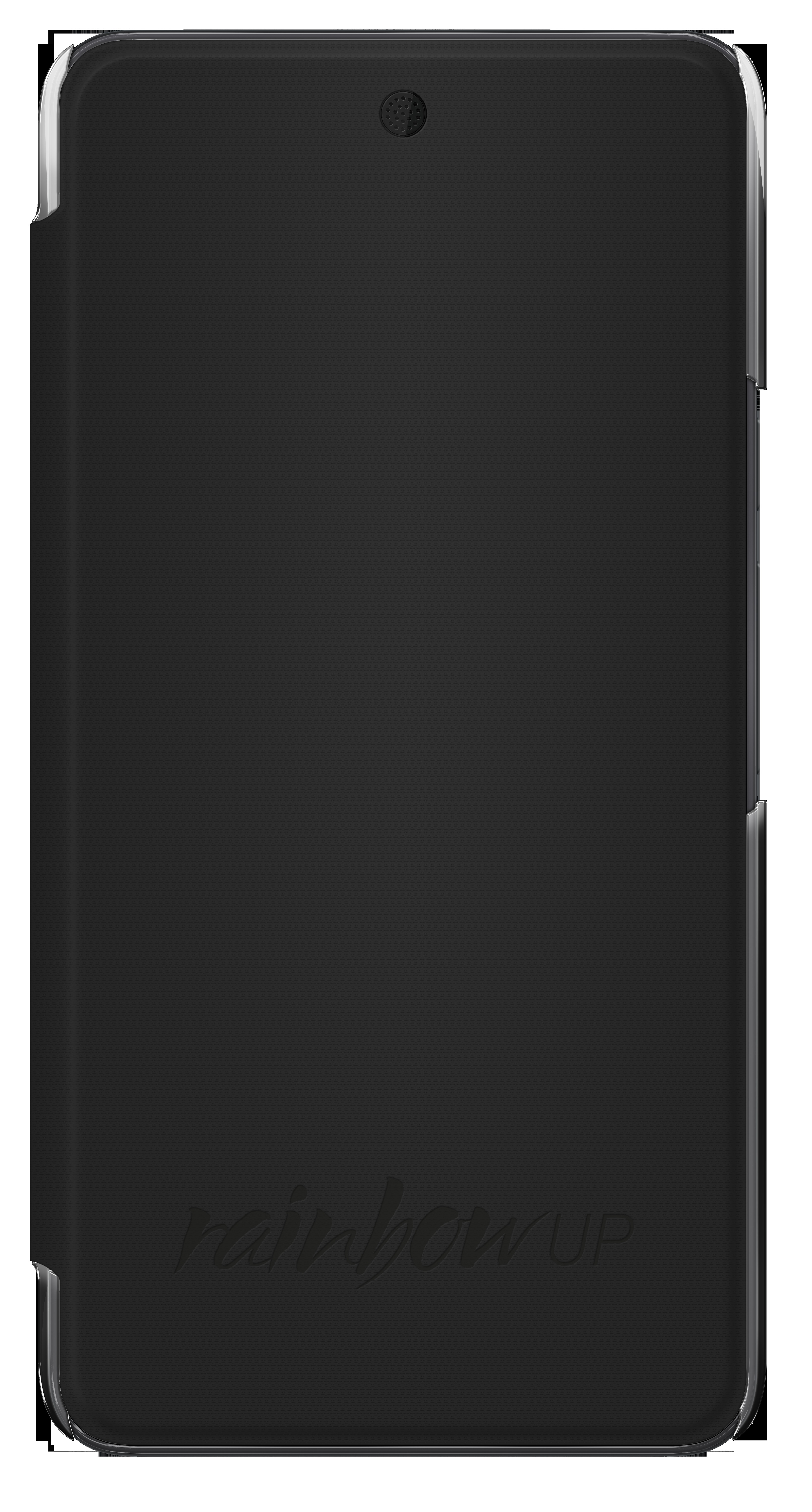 WIKO 95111, Bookcover, Wiko, Rainbow Up, Schwarz