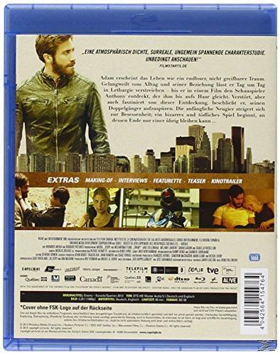 Blu-ray-Cover: Mann in Lederjacke, Stadt im Hintergrund. Filmtitel und Extras sind aufgelistet.