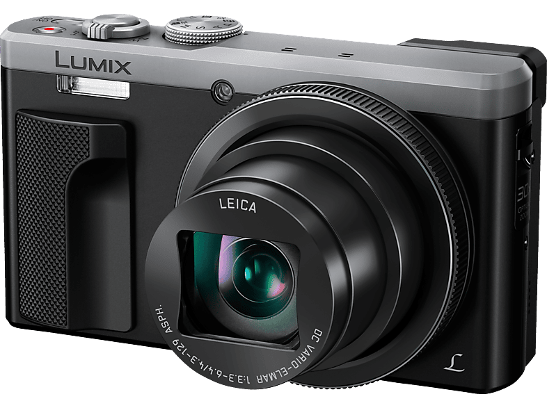 PANASONIC Lumix DMC-TZ81 LEICA Digitalkamera Schwarz/Silber, , 30x opt. Zoom, LCD-Display, WLAN ...