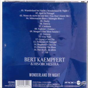 Rückseite des CD-Covers: Ein Porträt eines Mannes. Der Text lautet "Bert Kaempfert & His Orchestra".