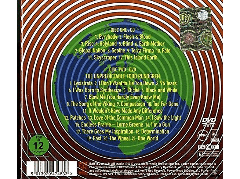 Thumbnail - Todd Rundgren - Global (CD + DVD Audio)