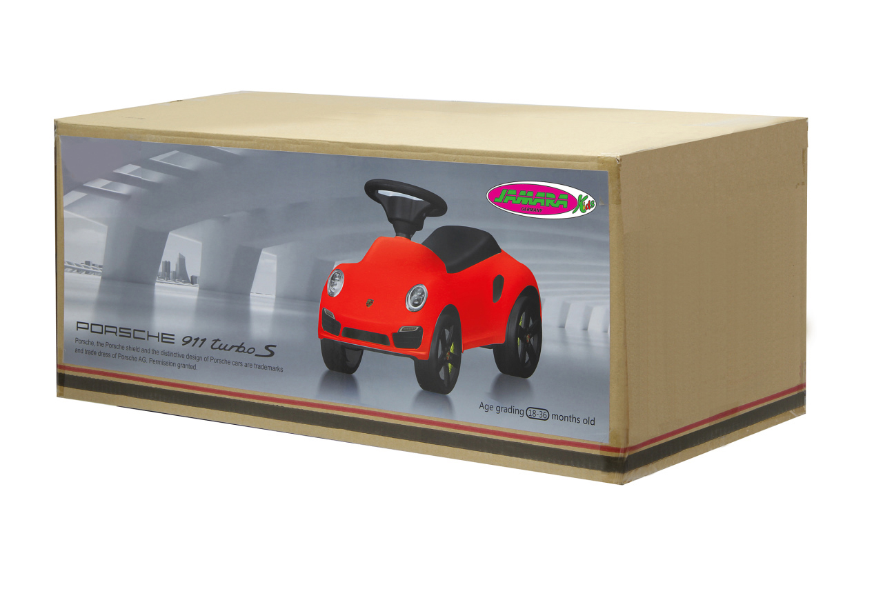 JAMARA Rutscher Porsche 911 rot Kinderfahrzeuge, Rot