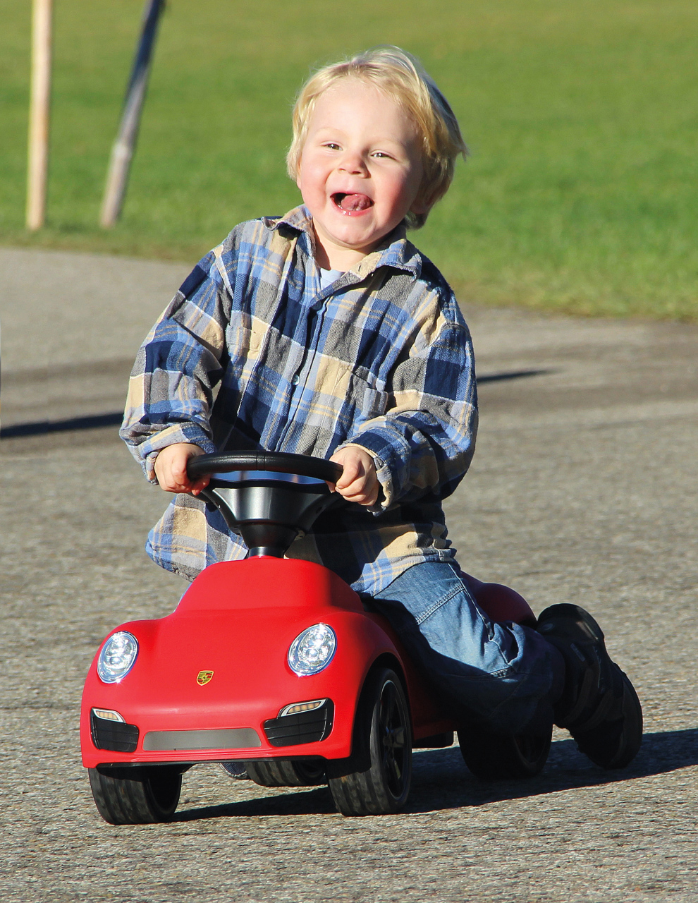 JAMARA Rutscher Porsche 911 rot Kinderfahrzeuge, Rot