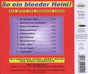 Eberhard Cohrs - So Ein Bleeder Heini !  - (CD)