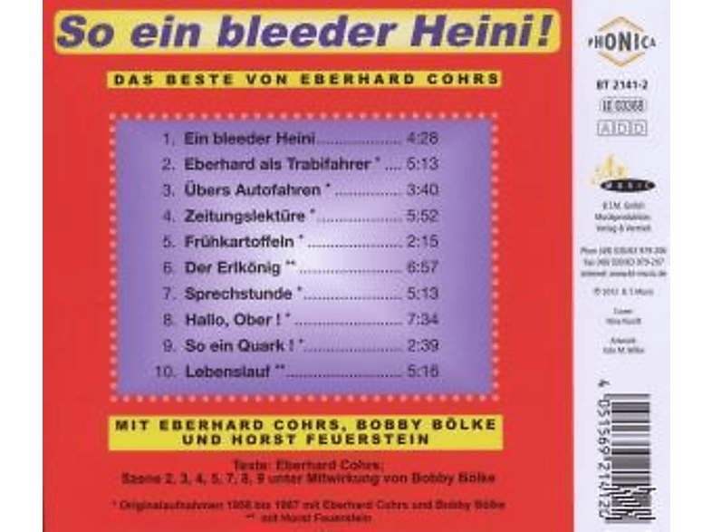 Thumbnail - Eberhard Cohrs - So Ein Bleeder Heini ! (CD)