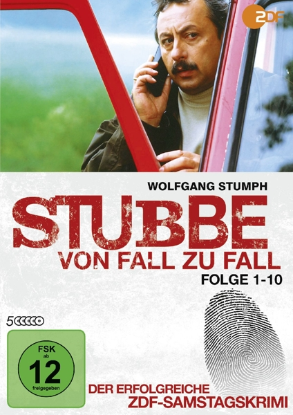 DVD-Cover. Mann am Telefon. Text: Stubbe von Fall zu Fall.
