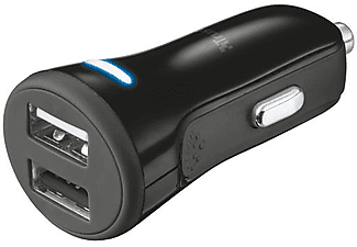 TRUST 20742 20W Çift USB Girişli Araç Şarj Cihazı Siyah