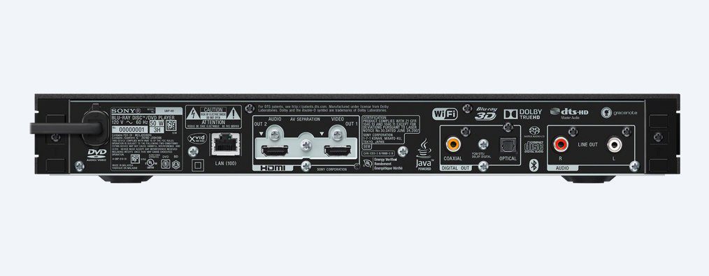 SONY UHP-H1 Blu-ray Player Schwarz